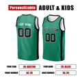 Personalized 2007/08 Boston Celtics Basketball Jersey - Kelly Green Hardwood Classics Style, Custom Name & Number-2