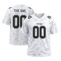 Personalized 2024 Dallas Cowboys Football Jersey – White Salute to Service Game Style, Custom Name & Number-3