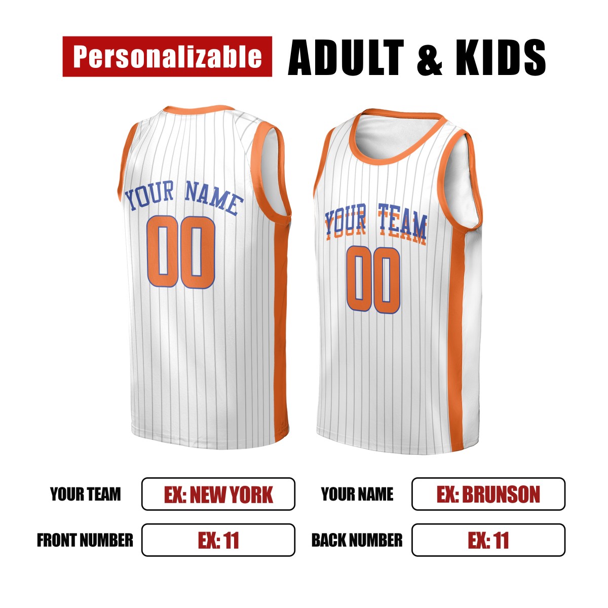 Personalized 2024/25 New York Knicks Basketball Jersey - White Swingman City Style, Custom Name & Number-2