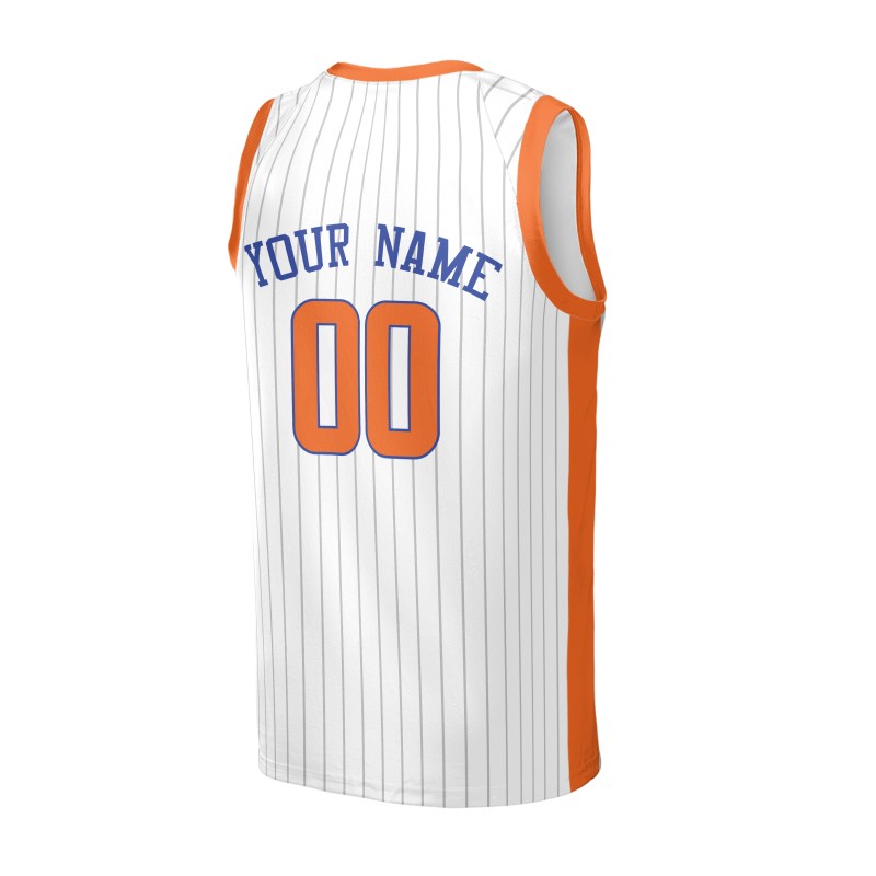 Personalized 2024/25 New York Knicks Basketball Jersey - White Swingman City Style, Custom Name & Number-4
