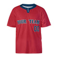 Personalized 2025 Boston Red Sox Two-Button Baseball Jersey - Alternate Style, Custom Name & Number-4