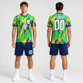 Personalized 2025 Brazil Pre-Match Soccer Jersey – Custom Name & Number-1