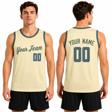 Personalized 2025/26 Milwaukee Bucks Basketball Jersey - Cream Fast Break City Style, Custom Name & Number-1