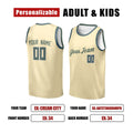Personalized 2025/26 Milwaukee Bucks Basketball Jersey - Cream Fast Break City Style, Custom Name & Number-2