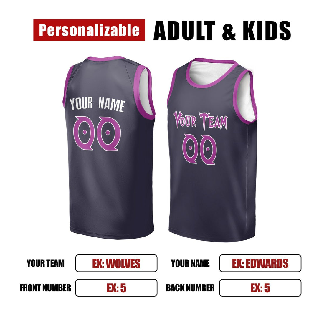 Personalized 2025/26 Minnesota Timberwolves Basketball Jersey - Navy City Style, Custom Name & Number-1
