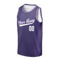 Personalized 2025/26 Sacramento Kings Basketball Jersey - Purple Swingman City Style, Custom Name & Number-3