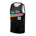 Personalized 2025/26 San Antonio Basketball Jersey - Black Swingman City Style, Custom Name & Number-3