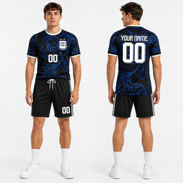 Personalized 2026 Argentina Away Soccer Jersey – Custom Name & Number-1
