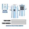 Personalized 2026 Argentina Home Soccer Jersey – Custom Name & Number-2