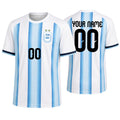 Personalized 2026 Argentina Home Soccer Jersey – Custom Name & Number-3