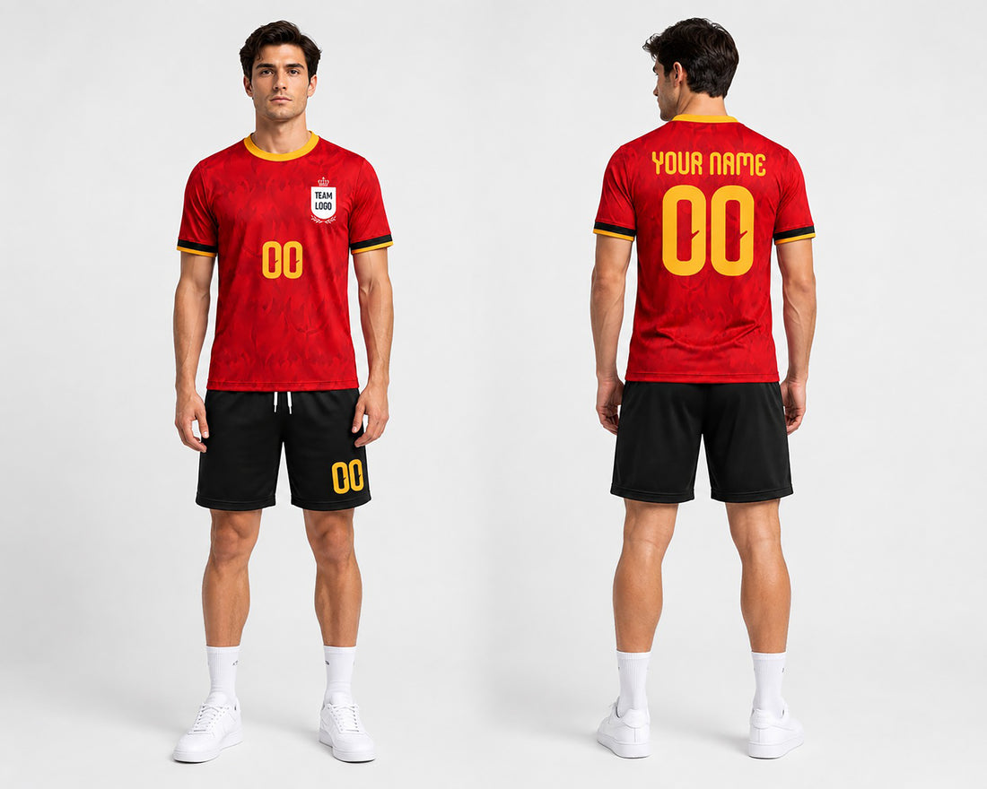 Personalized 2026 Belgium Home Soccer Jersey – Custom Name & Number-1
