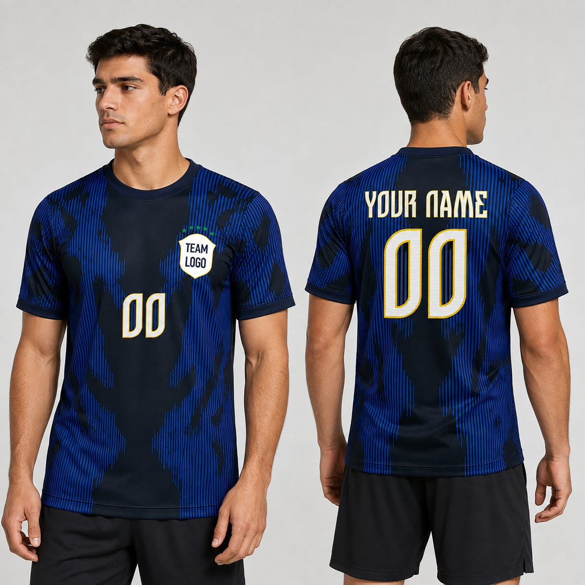 Personalized 2026 Brazil Away Soccer Jersey – Custom Name & Number-1