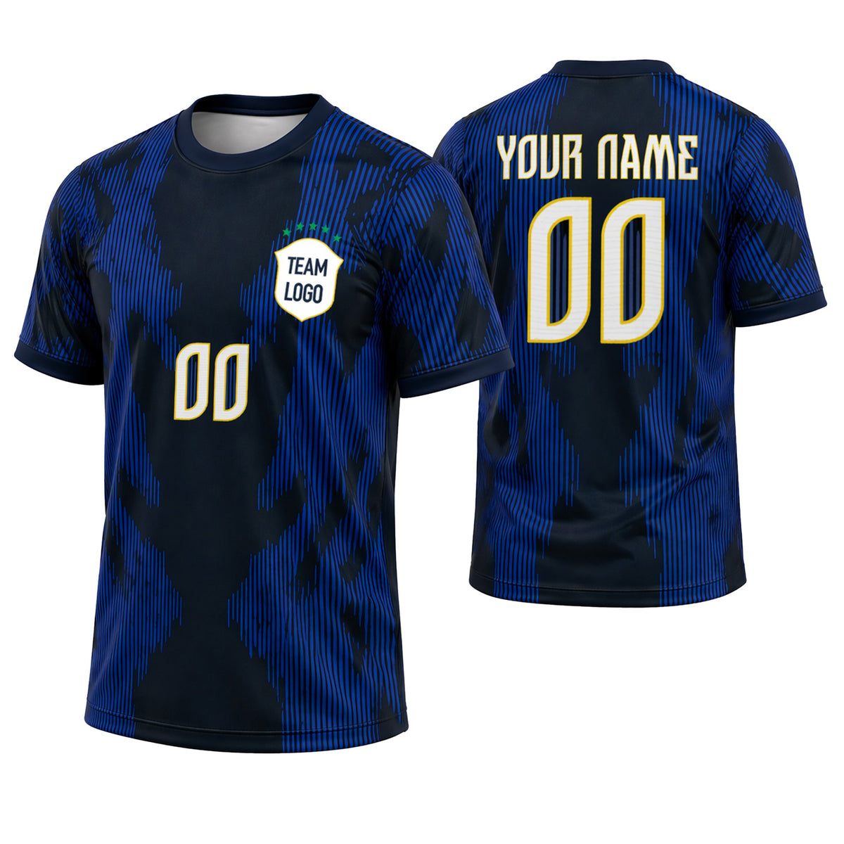 Personalized 2026 Brazil Away Soccer Jersey – Custom Name & Number-3