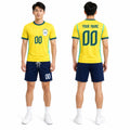 Personalized 2026 Brazil Home Soccer Jersey – Custom Name & Number-1