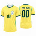 Personalized 2026 Brazil Home Soccer Jersey – Custom Name & Number-3