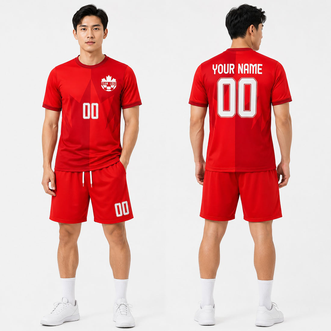 Personalized 2026 Canada Home Red Soccer Jersey – Custom Name & Number-1