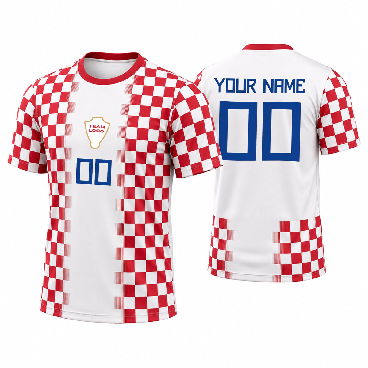 Personalized 2026 Croatia Home Soccer Jersey – Custom Name & Number-3