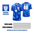 Personalized 2026 England Goalkeeper Soccer Jersey – Custom Name & Number-2