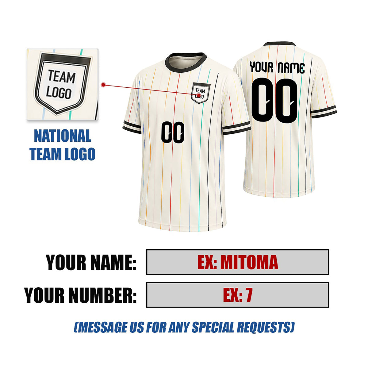 Personalized 2026 Japan Away Soccer Jersey – Custom Name & Number-2