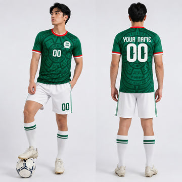Personalized 2026 Mexico Home Soccer Jersey – Custom Name & Number-1