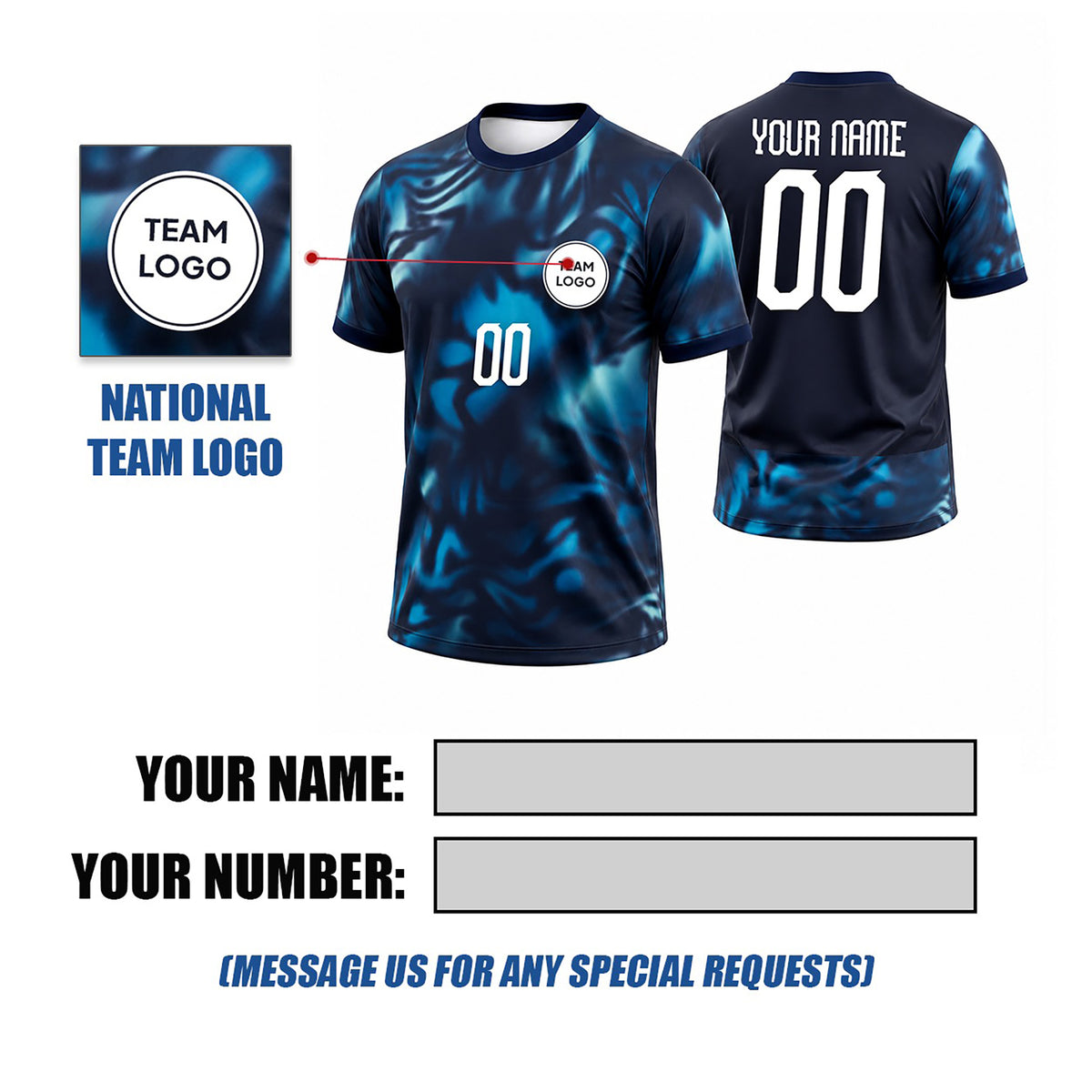 Personalized 2026 Paraguay Away Soccer Jersey – Custom Name & Number-2