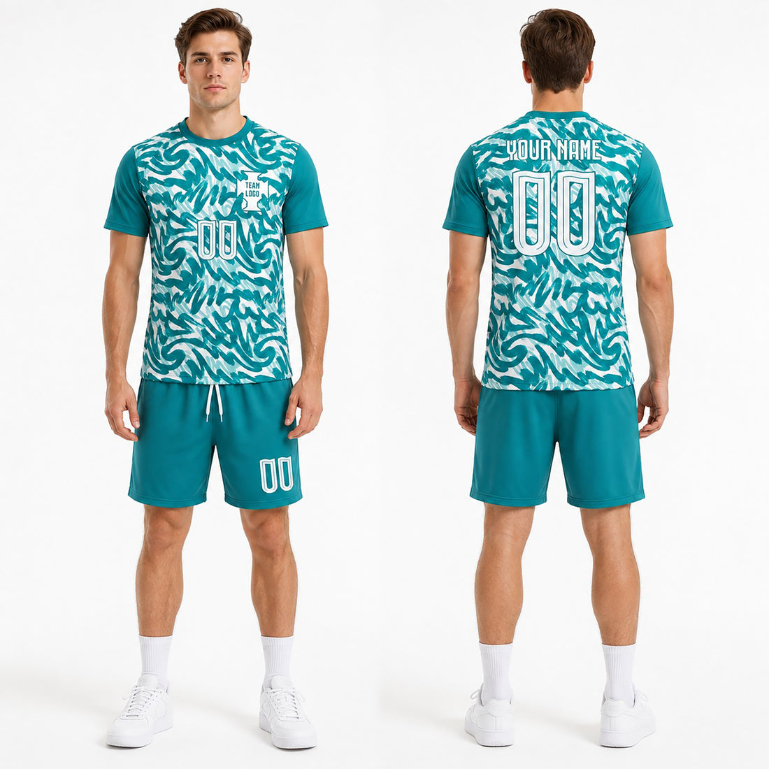 Personalized 2026 Portugal Green Pre-Match Soccer Jersey – Custom Name & Number-1