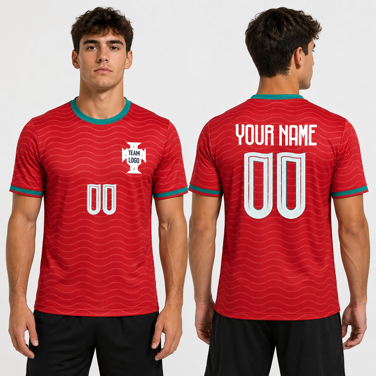 Personalized 2026 Portugal Home Soccer Jersey – Custom Name & Number-1