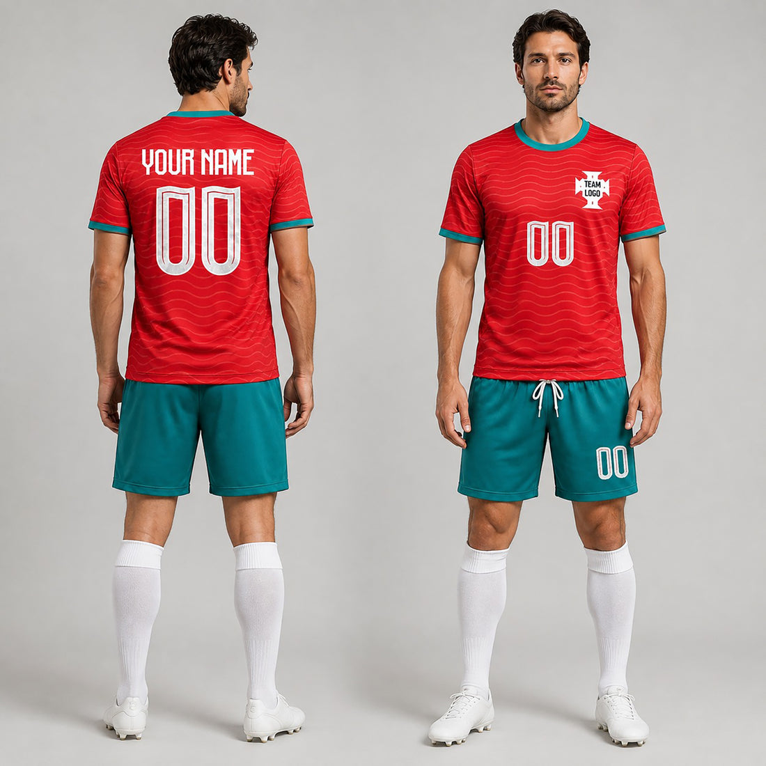 Personalized 2026 Portugal Home Soccer Jersey – Custom Name & Number-1