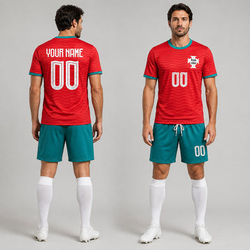 Personalized 2026 Portugal Home Soccer Jersey – Custom Name & Number-1