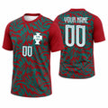Personalized 2026 Portugal Red Pre-Match Soccer Jersey – Custom Name & Number-3