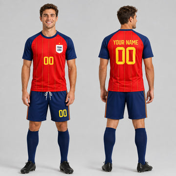 Personalized 2026 Spain Home Soccer Jersey – Custom Name & Number-1