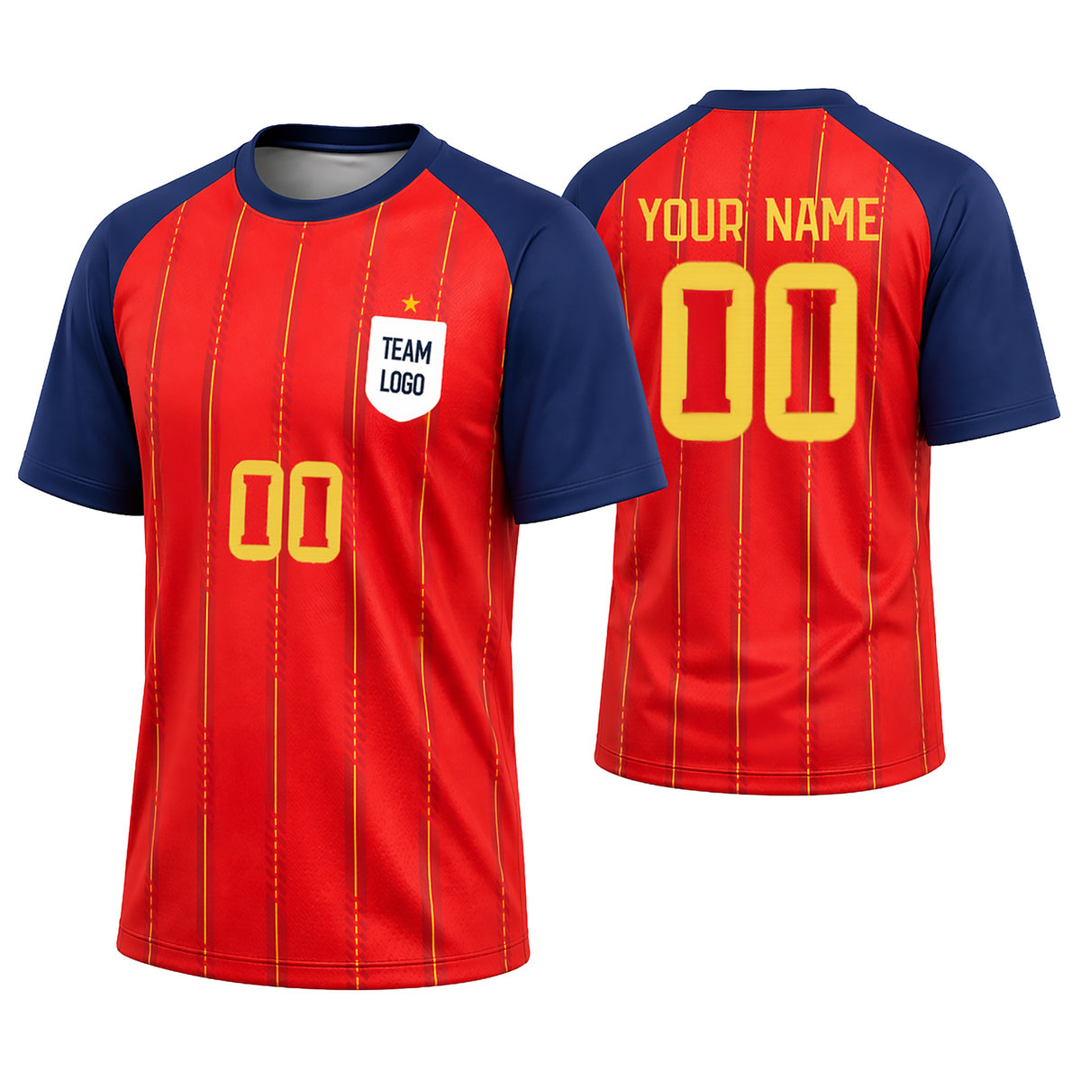 Personalized 2026 Spain Home Soccer Jersey – Custom Name & Number-3