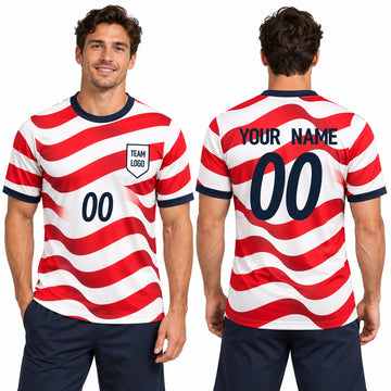 Personalized 2026 USA Home Soccer Jersey – Custom Name & Number-1