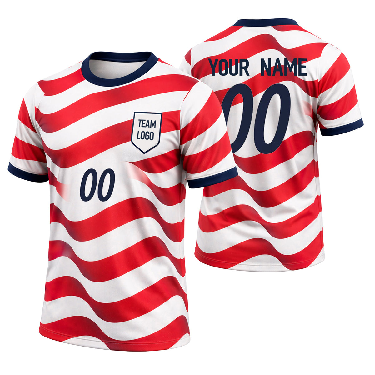Personalized 2026 USA Home Soccer Jersey – Custom Name & Number-3