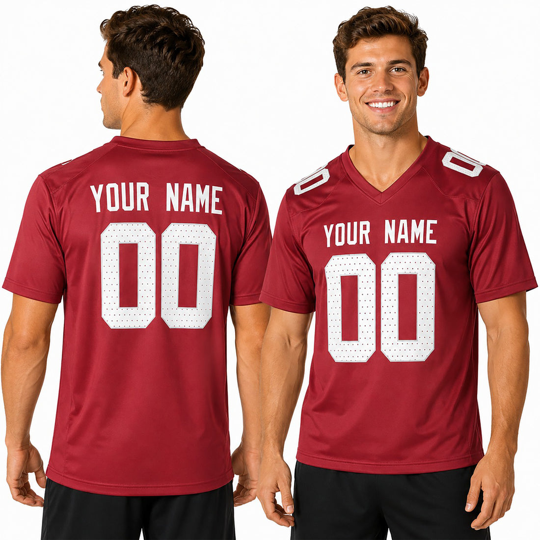 Personalized Arizona Cardinals Football Jersey - Cardinal Fan Style, Custom Name & Number-1