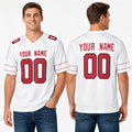 Personalized Arizona Cardinals Football Jersey - White Fan Style, Custom Name & Number-1