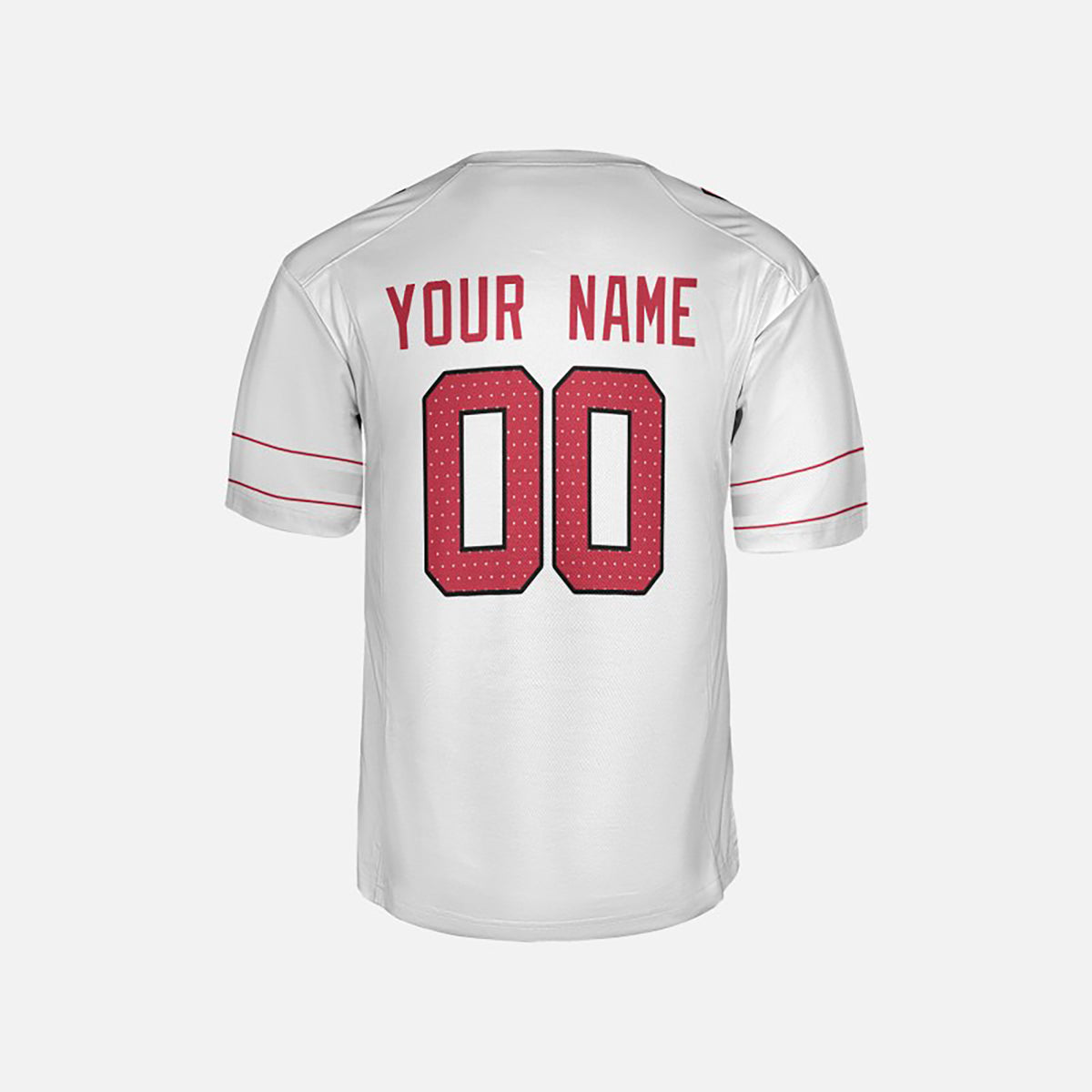 Personalized Arizona Cardinals Football Jersey - White Fan Style, Custom Name & Number-4