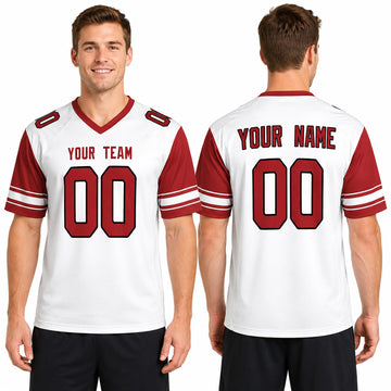 Personalized Arizona Cardinals Football Jersey - White Limited Fan Style, Custom Name & Number-1