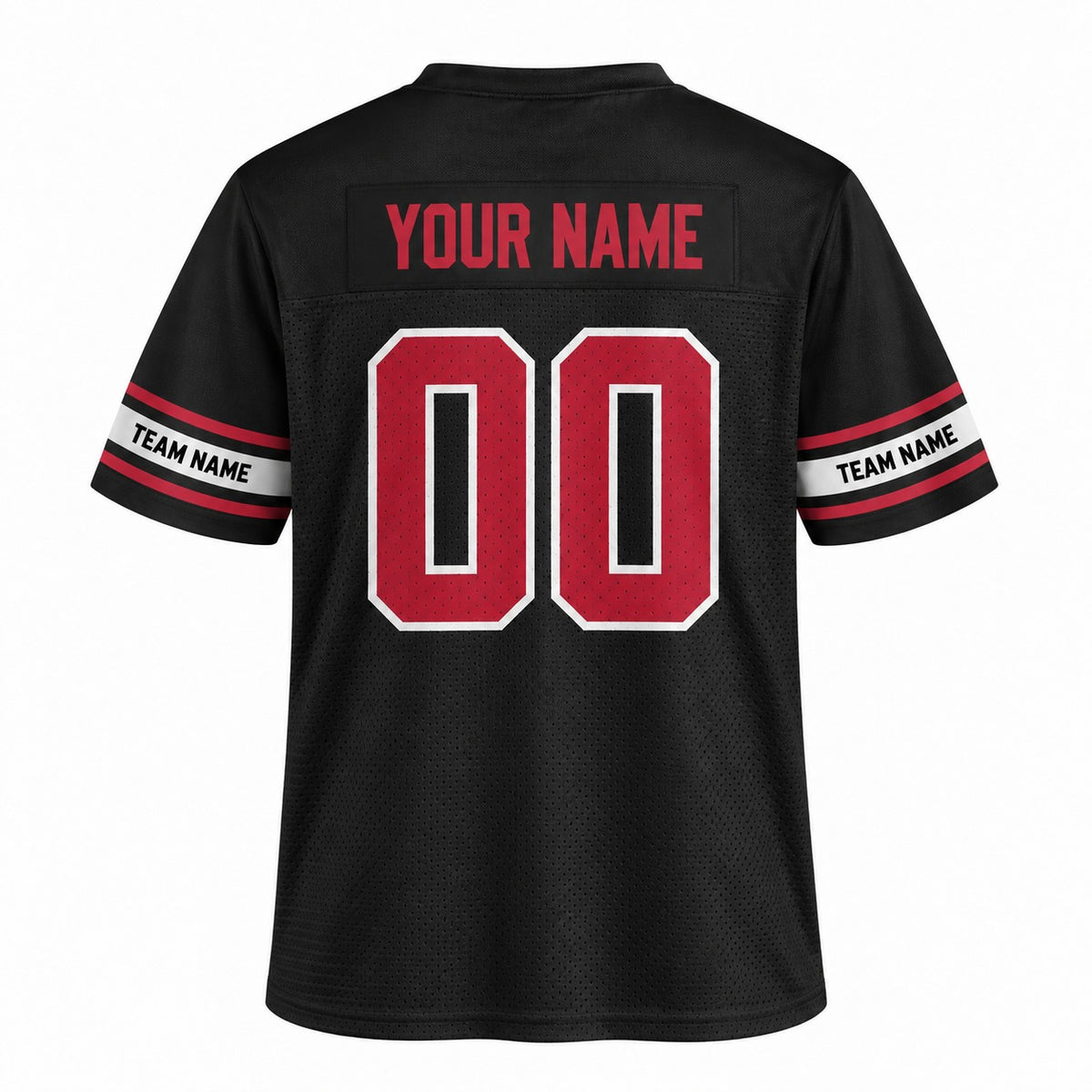 Personalized Arizona Cardinals Football Jersey – Black Alternate Style, Custom Name Patch, Team Name, Number & Logo-4