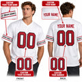 Personalized Arizona Cardinals Football Jersey – White Vapor F.U.S.E. Limited Style, Custom Name Patch, Team Name, Number & Logo-2
