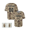 Personalized Arizona Diamondbacks Baseball Jersey - Camo Style, Custom Name & Number-6