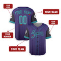 Personalized Arizona Diamondbacks Baseball Jersey - Purple Serpientes City Style, Custom Name & Number-2