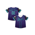 Personalized Arizona Diamondbacks Baseball Jersey - Purple Serpientes City Style, Custom Name & Number-7