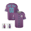 Personalized Arizona Diamondbacks Baseball Jersey - Purple Teal Fan Style, Custom Name & Number-4