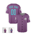 Personalized Arizona Diamondbacks Baseball Jersey - Purple Teal Fan Style, Custom Name & Number-15
