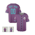 Personalized Arizona Diamondbacks Baseball Jersey - Purple Teal Fan Style, Custom Name & Number-6