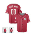 Personalized Arizona Diamondbacks Baseball Jersey - Red Fan Style, Custom Name & Number-3