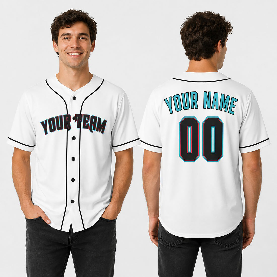 Personalized Arizona Diamondbacks Baseball Jersey - White Heritage Home Style, Custom Name & Number-1