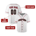 Personalized Arizona Diamondbacks Baseball Jersey - White Home Style 2, Custom Name & Number-2