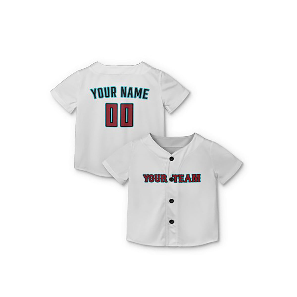 Personalized Arizona Diamondbacks Baseball Jersey - White Home Style, Custom Name & Number-7